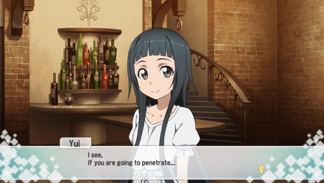 But then she immediately reverts back to good ol' "penetrate" for kо̄ryaku afterward