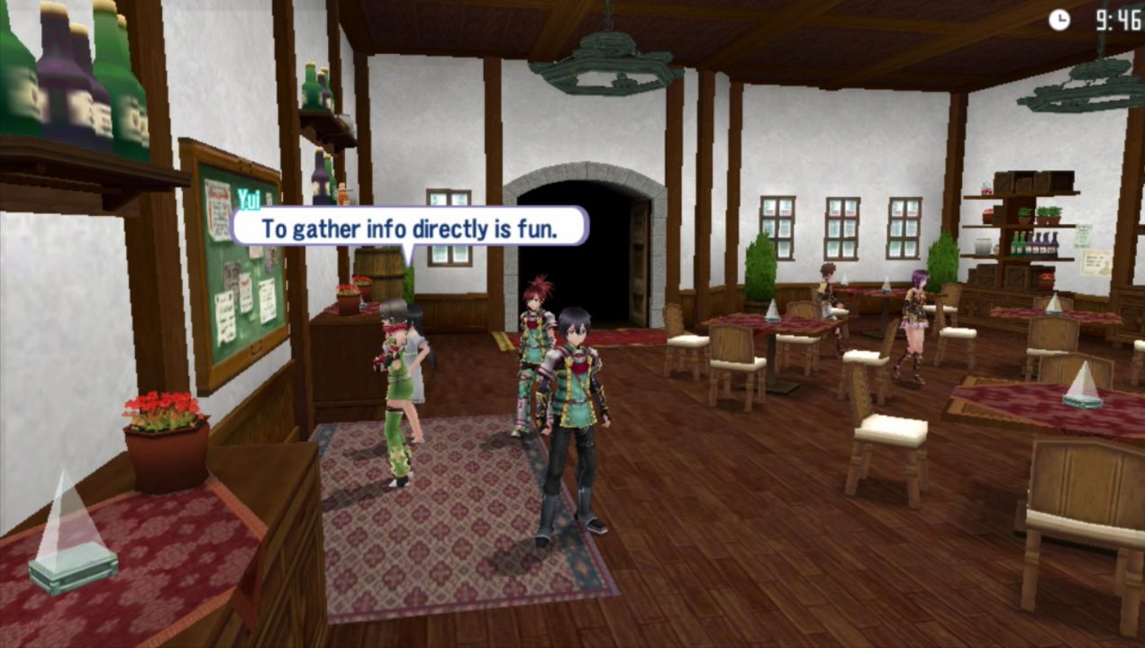 "To gather info directly is fun."