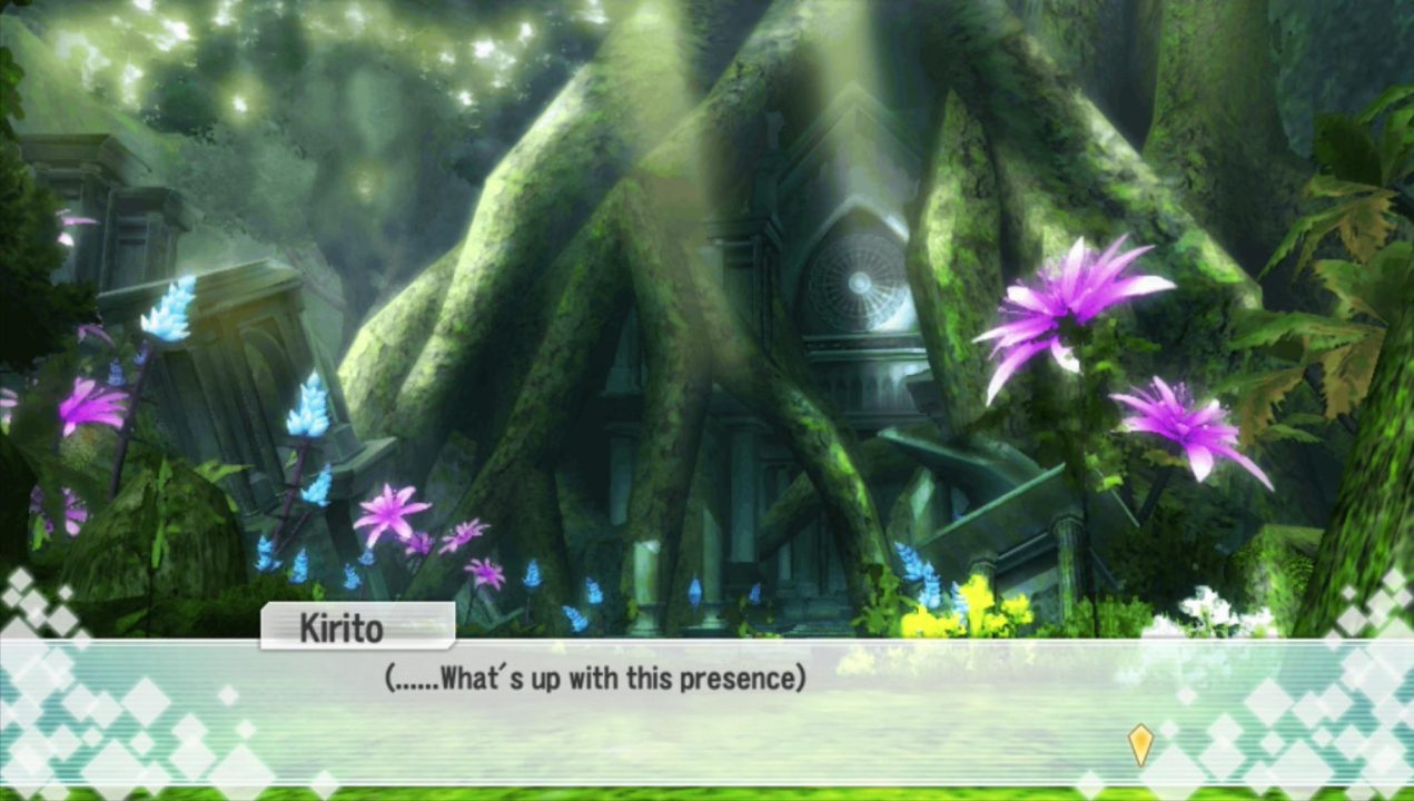 The Japanese word kehai refers to the feeling that someone (usually unseen) is present nearby. It's another phrase that doesn't have a good, strong, singular English translation. But it's common to see rushed translators or inexperienced translators just call it "presence" like this.