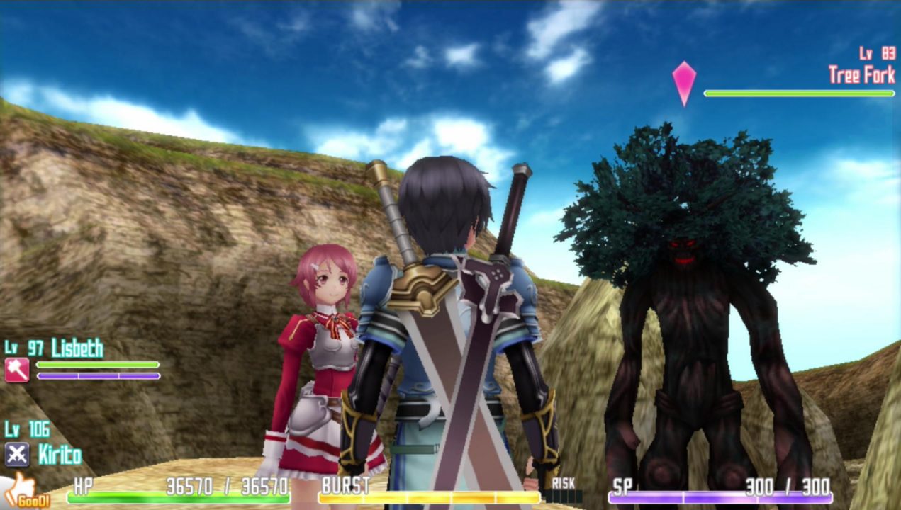 The infamous L/R problem in Japanese strikes again and turns this "Treefolk" enemy into an eating utensil