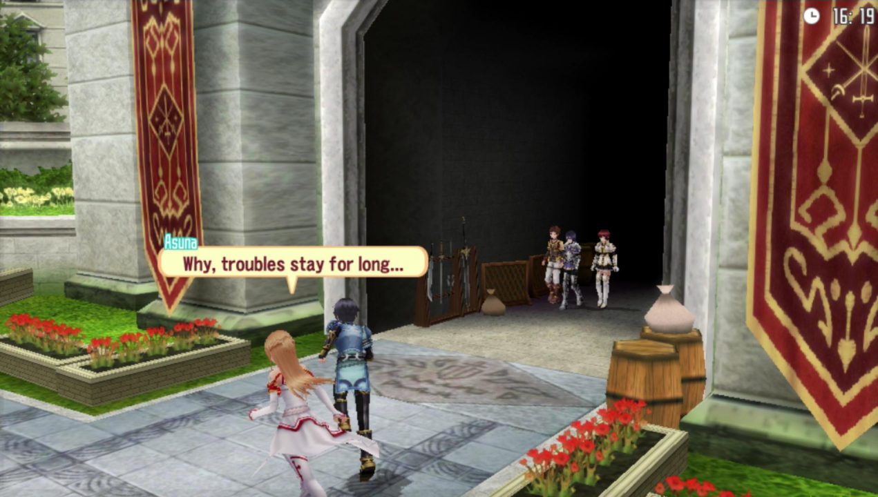 "Why, troubles stay for long..."