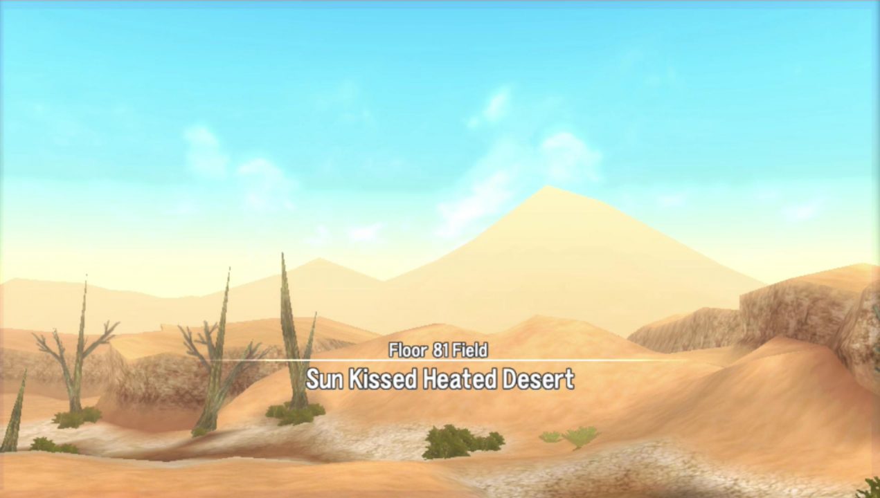An interesting name. Out of curiosity, I looked into the original Japanese name and it's something like "Heatwave Desert Illumed with Sunlight"