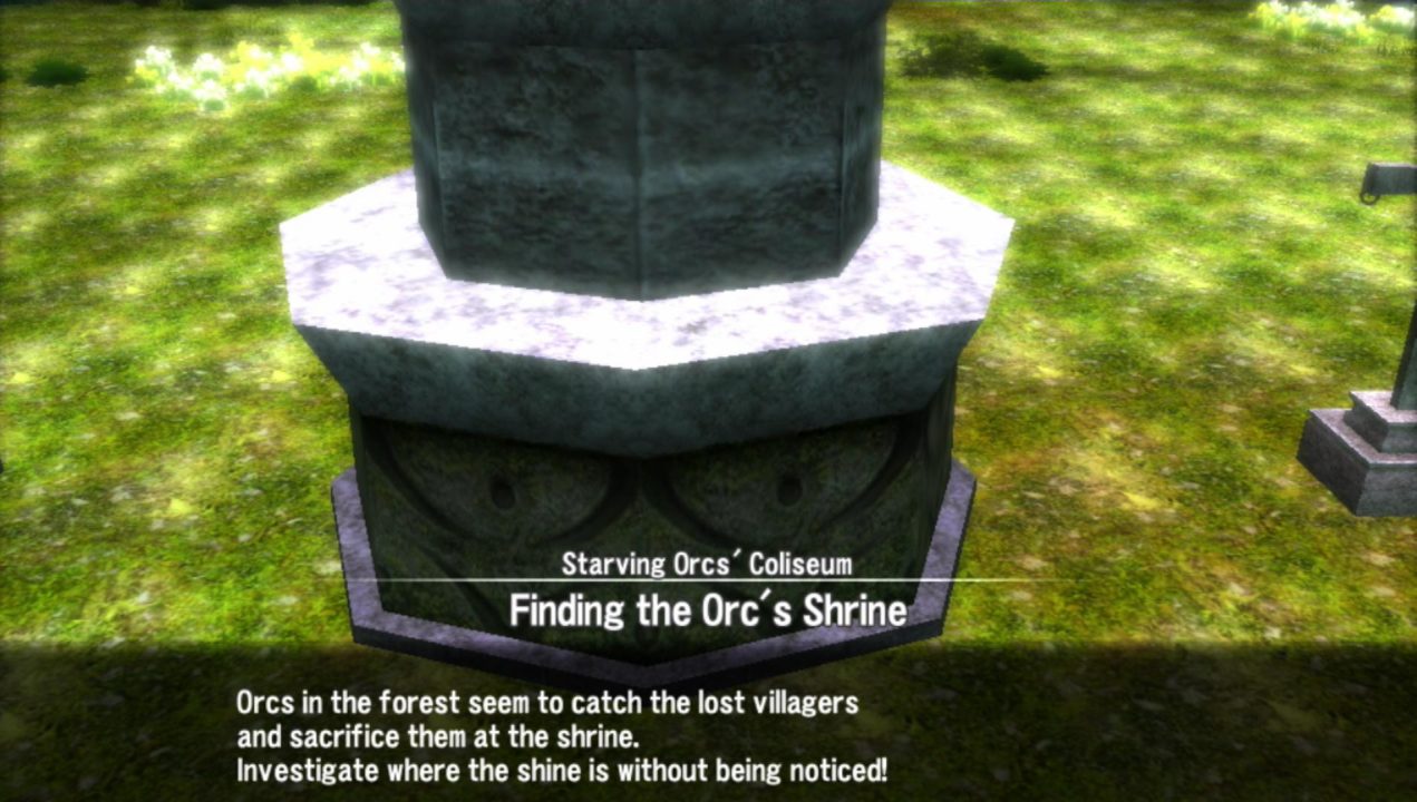 Weird mismatch between plural and singular in "Orcs'". It could've been easily avoided just by using the word "Orc" instead though