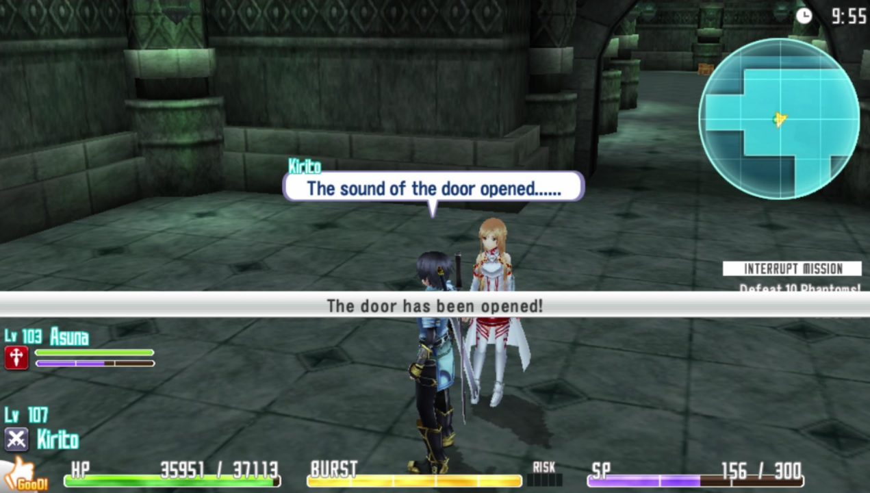 How does a sound open?