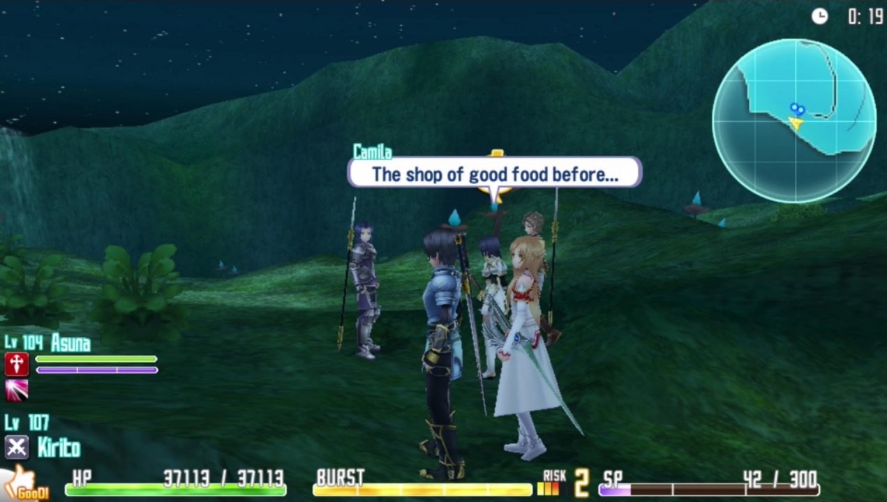 "The shop of good food before..."
