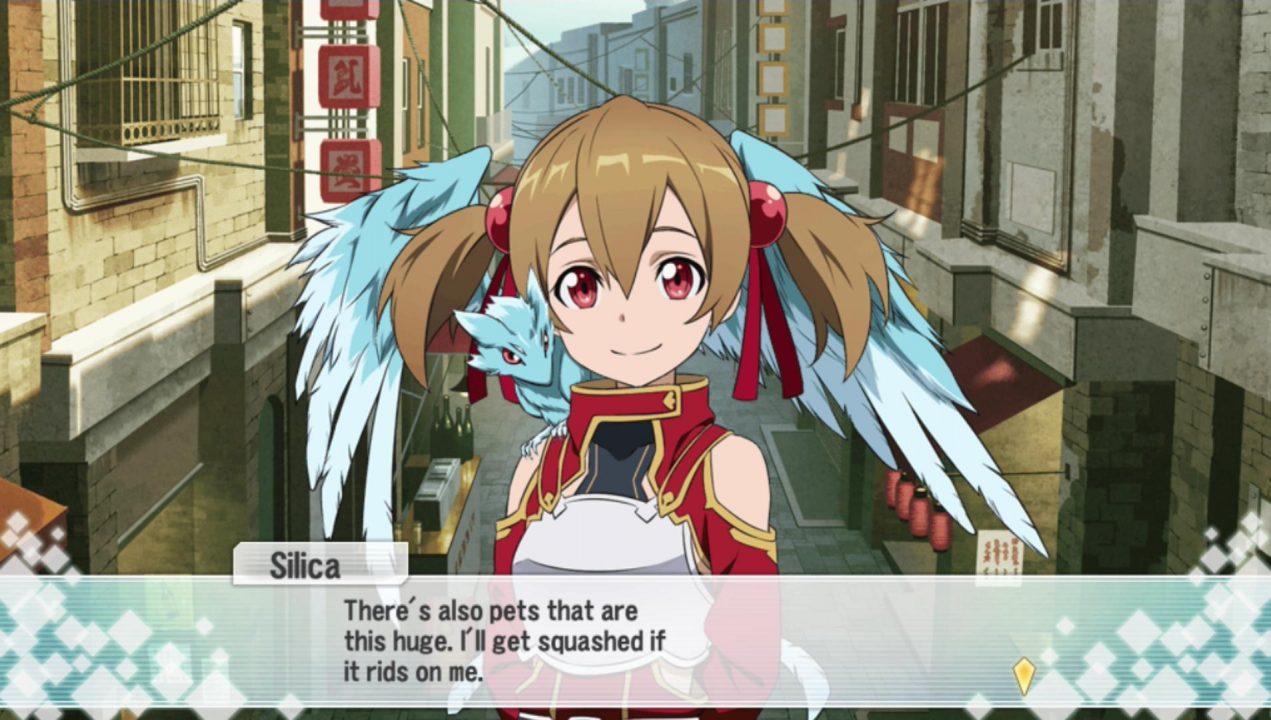 "I'll get squashed if it rids on me"