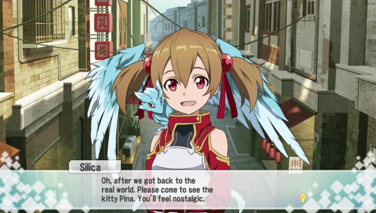 "You'll feel nostalgic" is an actual mistranslation here. She actually says natsuku, which is something like "become fond of/become attached to". But the translator mistook it for natsukashii ("nostalgic")