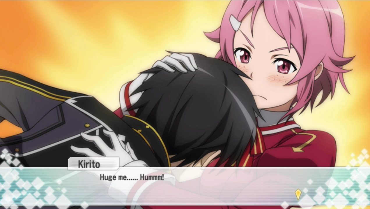 "Huge me...... Hummm!"