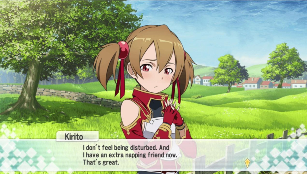 "I don't feel being disturbed. And I have an extra napping friend now. That's great."