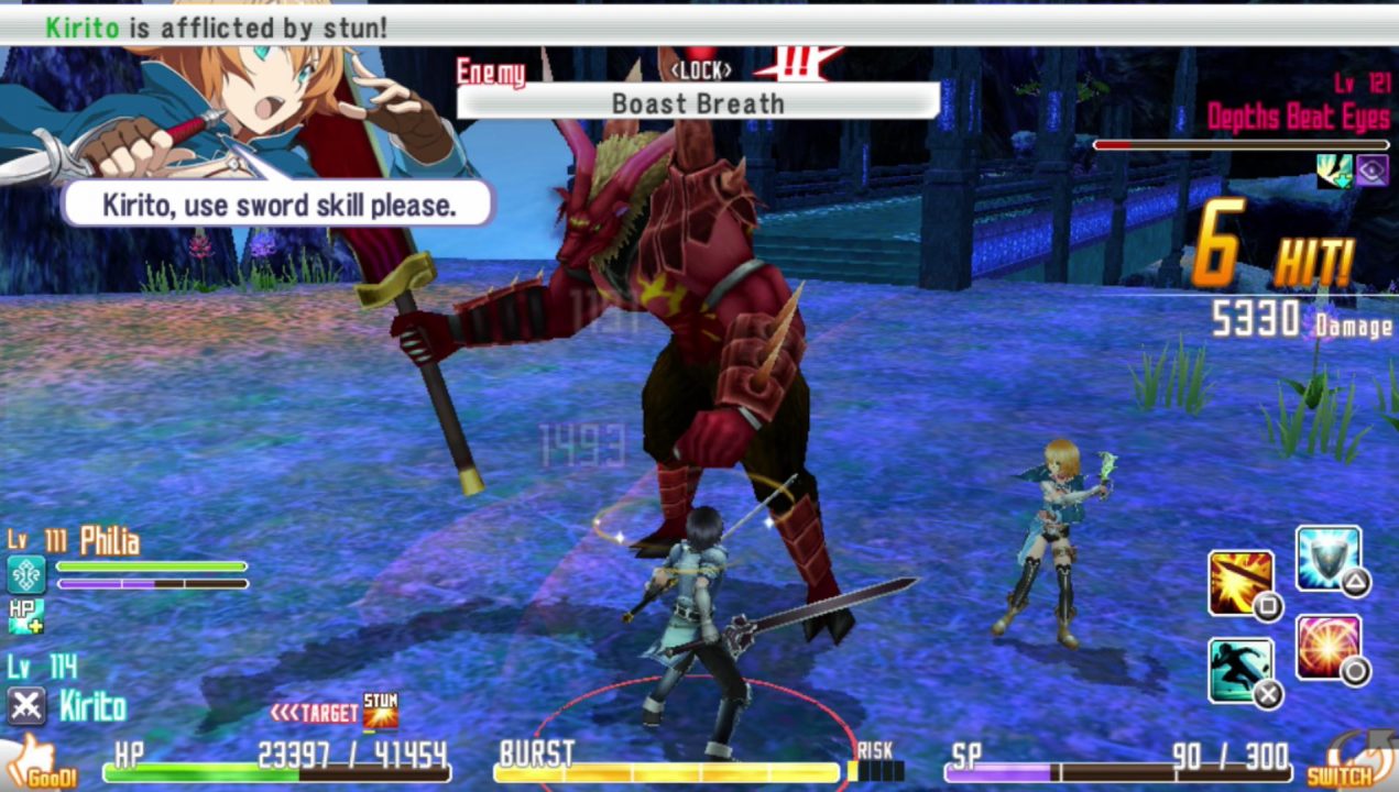 And uet here we have a nearby enemy that gets "Breath" translated properly!