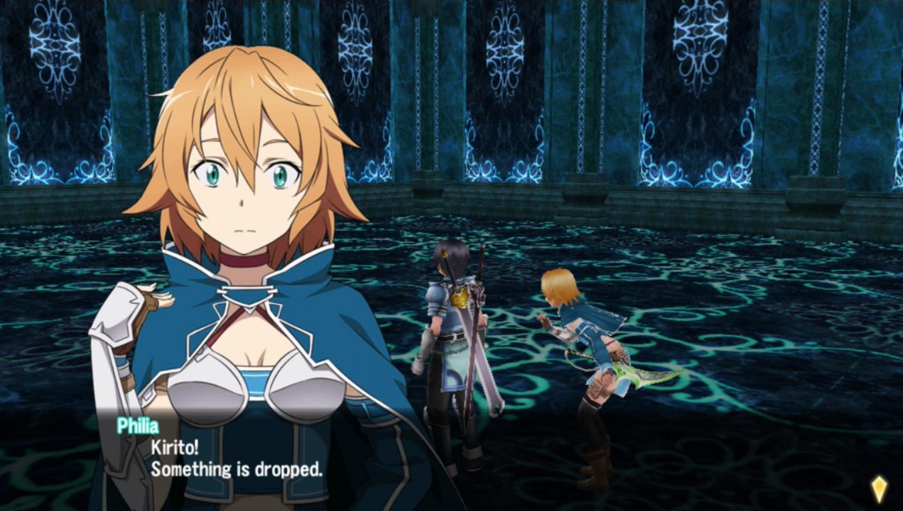 Cool, something is dropped