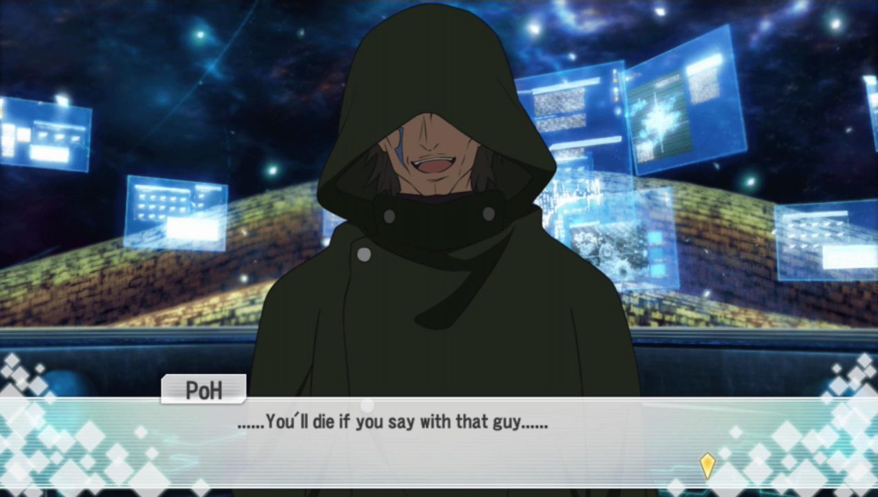 "You'll die if you say with that guy"