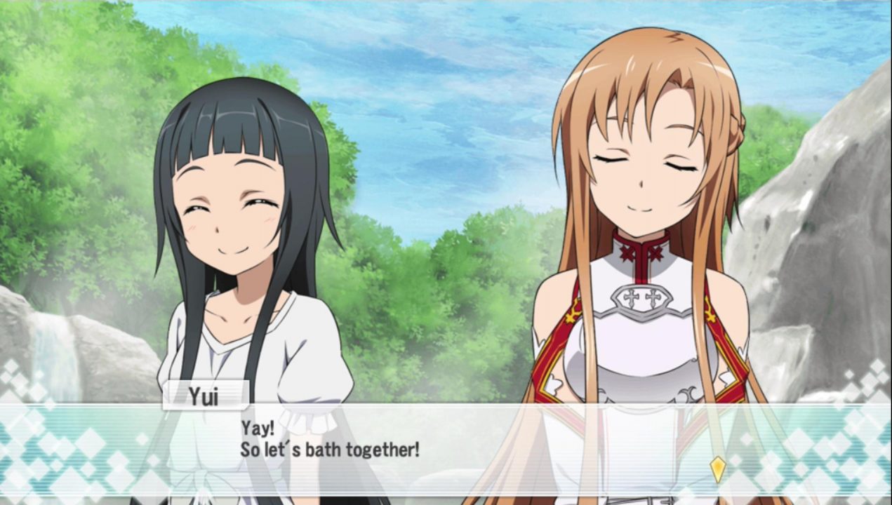 The translation uses "bath" as a verb constantly instead of "bathe"