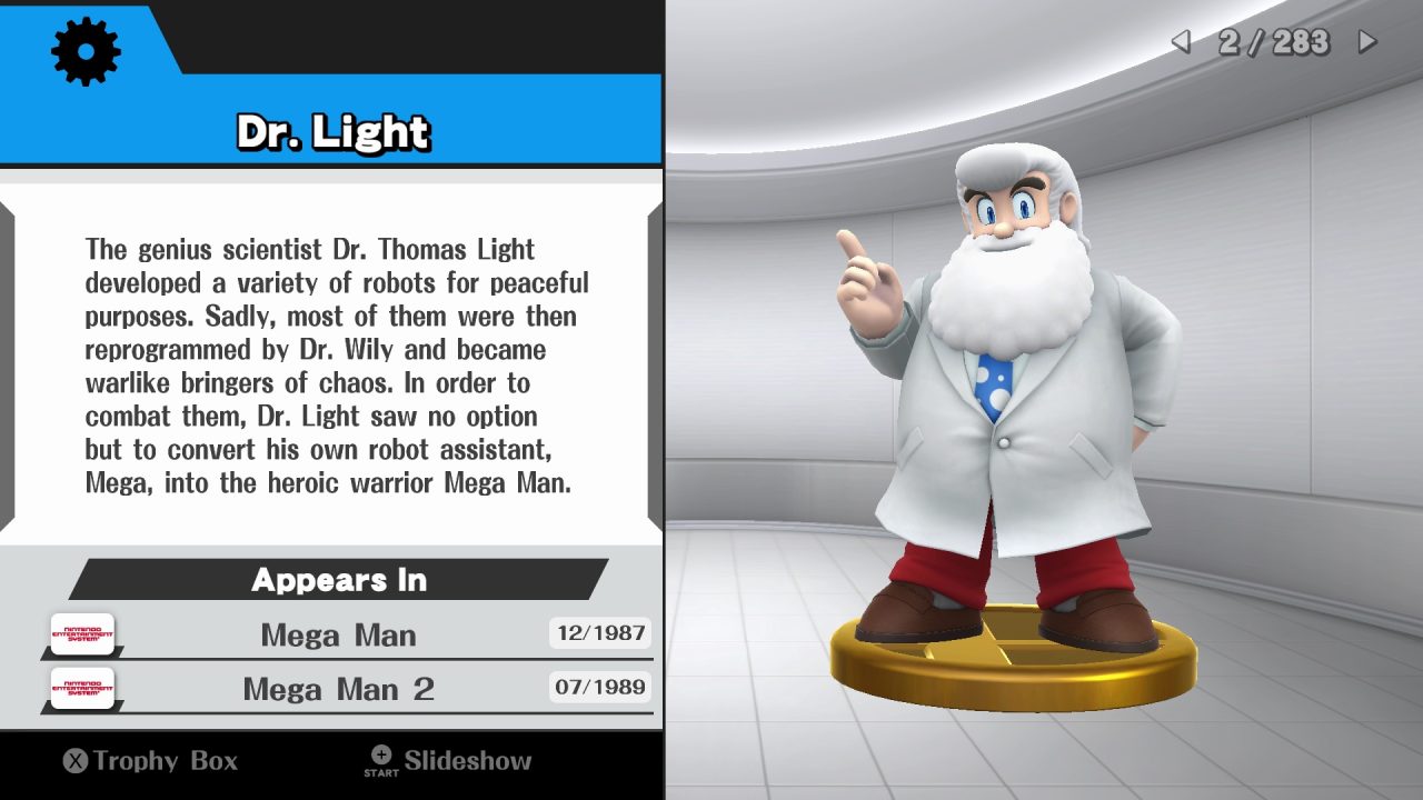 "Dr. Light" in Super Smash Bros. for Wii U "Dr. Light" in Super Smash Bros. for Wii U