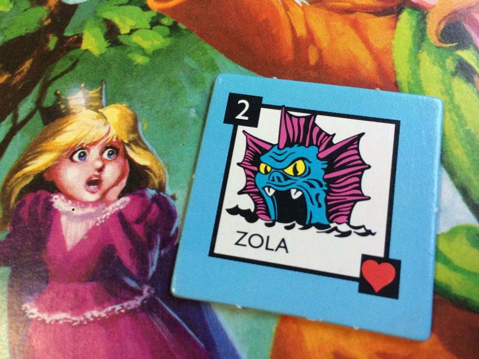 "Zola" in the official North American Zelda board game "Zola" in the official North American Zelda board game