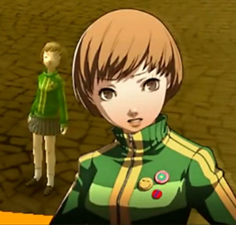 Chie from the Persona series uses atashi Chie from the Persona series uses atashi