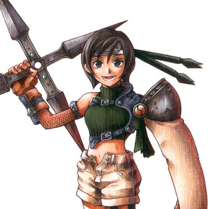 Yuffie from Final Fantasy VII uses atashi most of the time Yuffie from Final Fantasy VII uses atashi most of the time