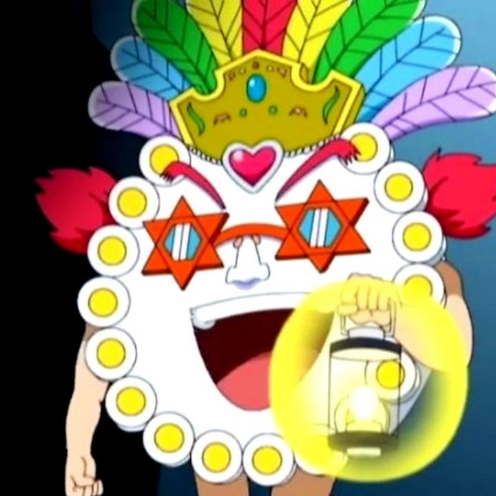 Sambaman from Bobobo-bo Bo-bobo uses mī Sambaman from Bobobo-bo Bo-bobo uses mī