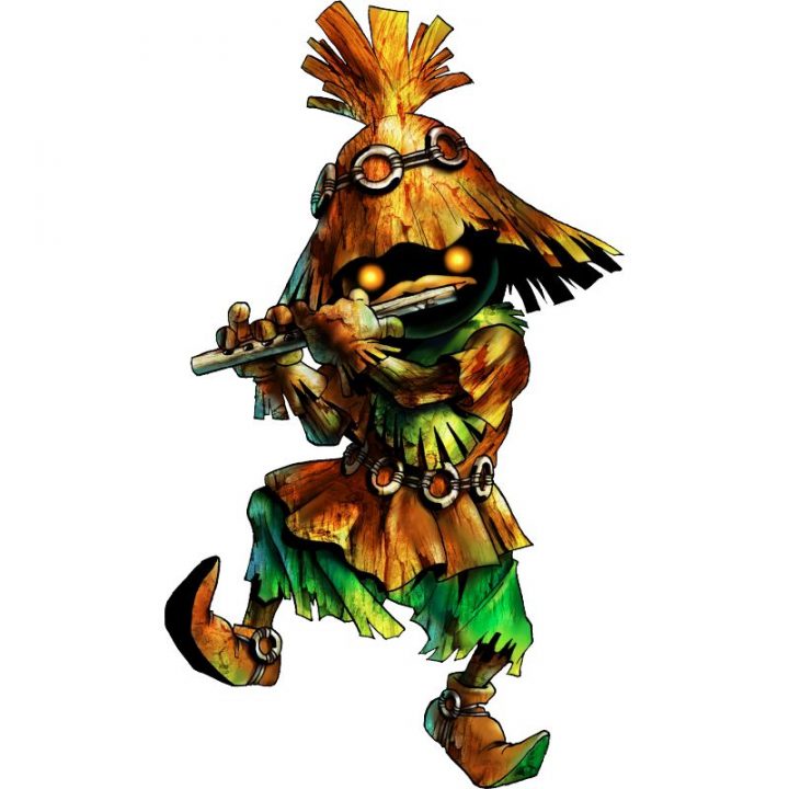 The Skull Kid from The Legend of Zelda: Majora's Mask uses oira The Skull Kid from The Legend of Zelda: Majora's Mask uses oira