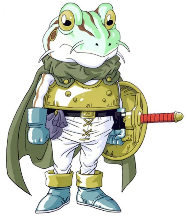 Frog from Chrono Trigger uses ore a lot - but uses watashi when talking to royalty and when being formal Frog from Chrono Trigger uses ore a lot - but uses watashi when talking to royalty and when being formal
