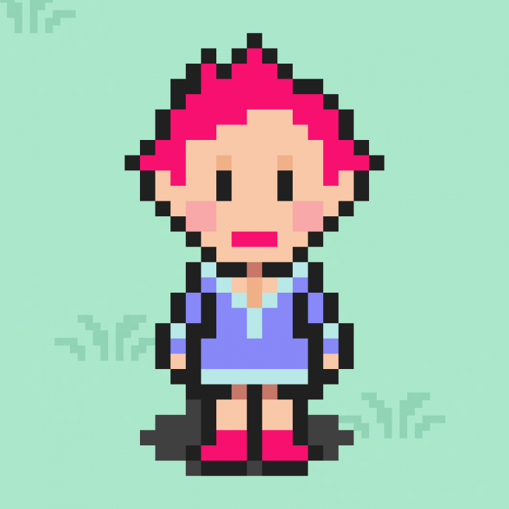 The rough and tough Kumatora from MOTHER 3 uses ore The rough and tough Kumatora from MOTHER 3 uses ore