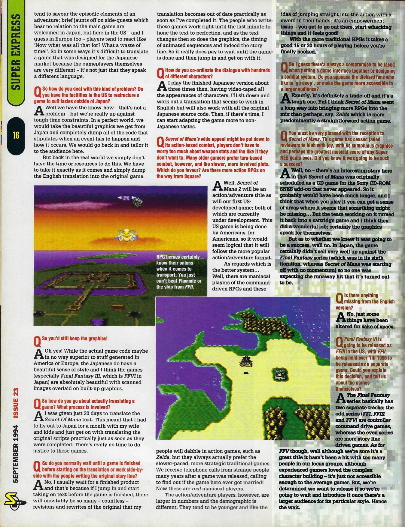 Legend of Zelda – 1994 Developer Interview 