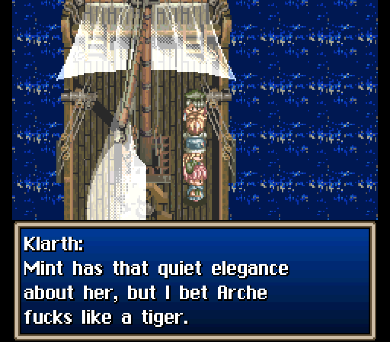 The Infamous Arche F s Like a Tiger Scene in Tales of