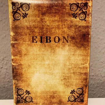 A limited edition replica of the fictional Book of Eibon A limited edition replica of the fictional Book of Eibon