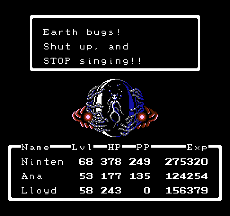 In the previous game in the series, the final boss was defeated by a song In the previous game in the series, the final boss was defeated by a song