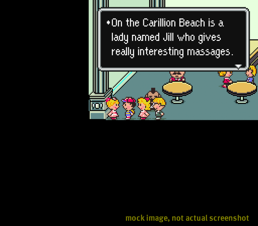 Originally, the Magic Cake lady was named "Jill" and she gave special, mind-altering oil massages Originally, the Magic Cake lady was named "Jill" and she gave special, mind-altering oil massages